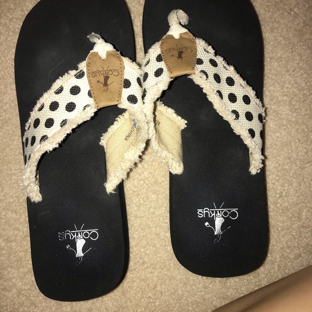 Corkys flip flops